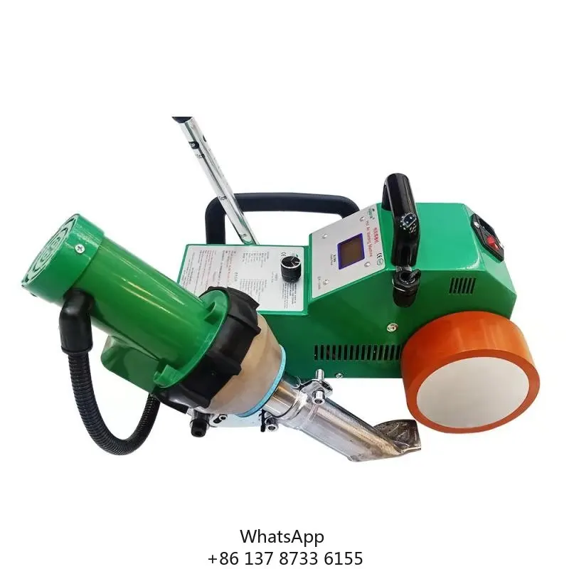 CE Hot Air Welding Machine For PVC Flex Banner Light Box Fabric, Advertising Mesh Cloth, Vinyl Advertising Membrane Splicing