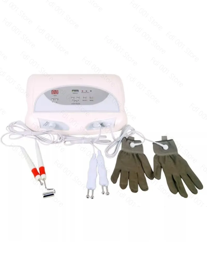 Máquina de Lifting Facial Galvánico BIO Au-8403 2022, Guantes de Microcorriente, Dispositivo de Tonificación Facial por Microcorriente
