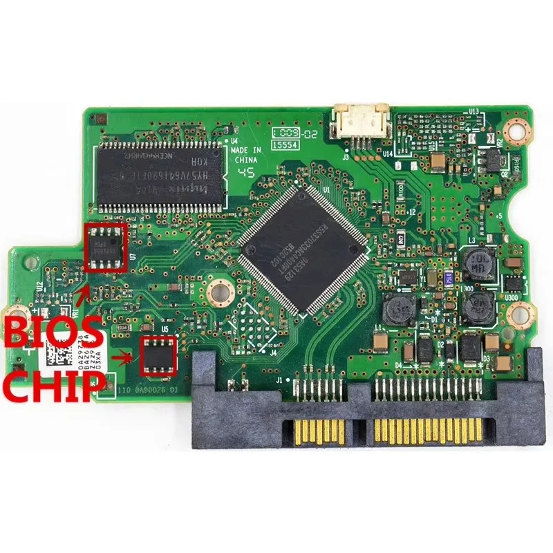 Uration-Disque dur PCB / 110 0A90026 01 , 220 0A90026 01 /IC: 0A55895, 0A53129/Autocollants: 0A29738,0A29778,0A29734, 0A29775,0A29740