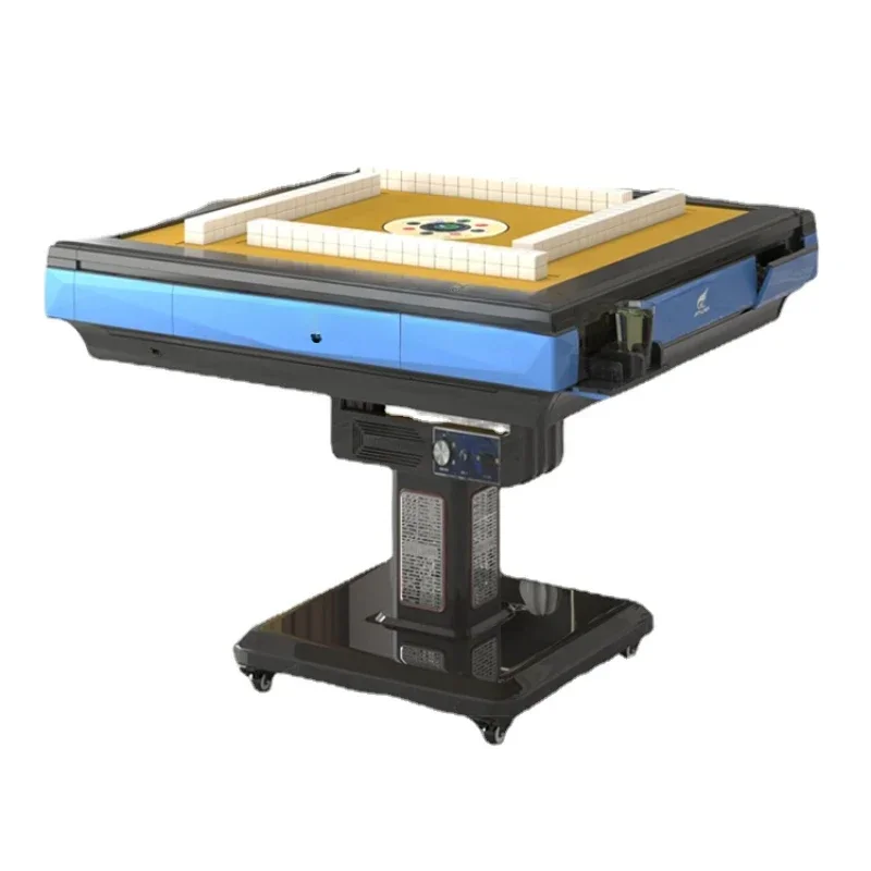 High Quality Automatic Heating Foldable Dual-Purpose Small Household Four-Mouth Machine Mahjong Table