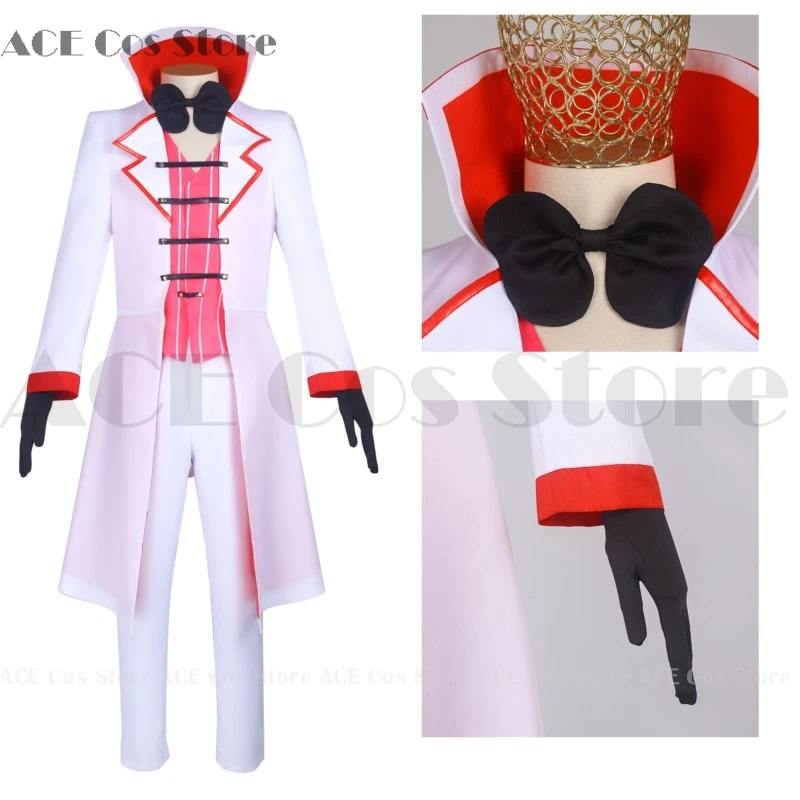 

Hazbin Cosplay Lucifer Hotel Charlie Morningstar King Costume Vox Vaggie Anime Cosplay Clothes Halloween Party Devil 2024 NEW