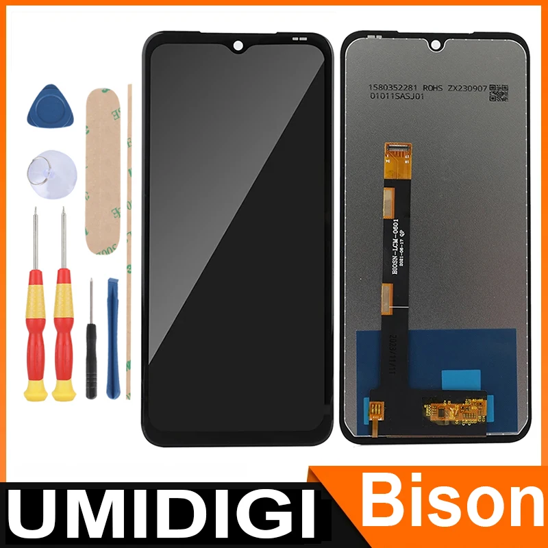 Umidigi Bison Pro, FHD, 2021, 2022, 6.3インチ用のLCDタッチスクリーン