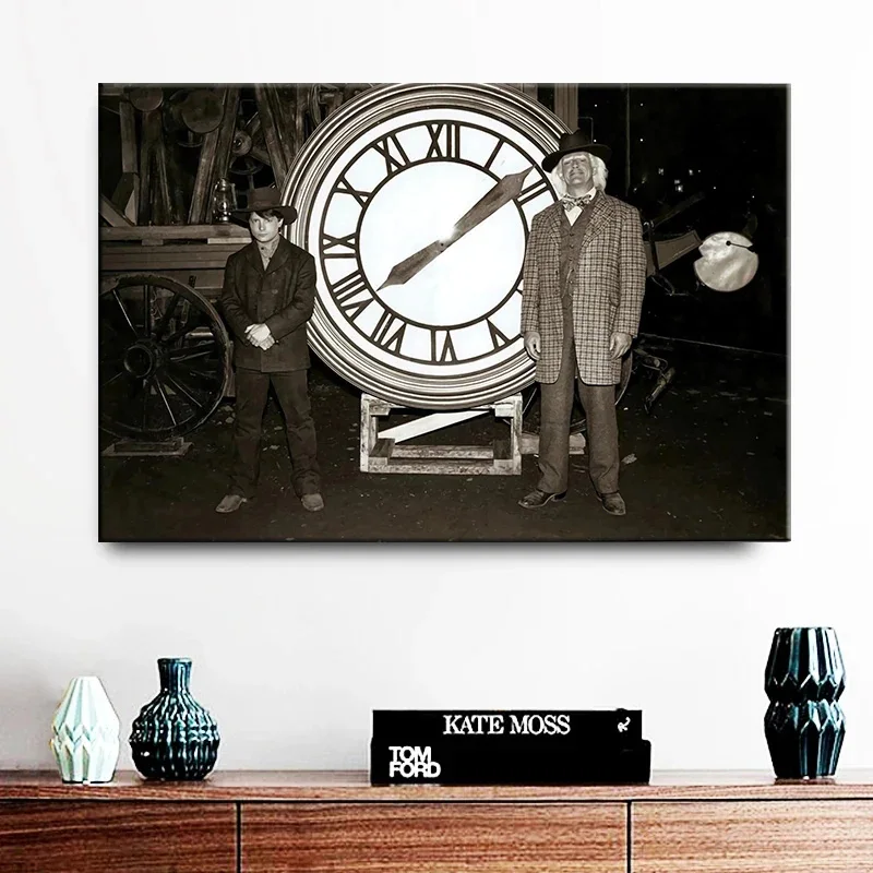 Classic Movie Back to the Future Retro HD Posters Canvas Painting And Print Wall Art For Living Room Home Decor Frameless Gifts