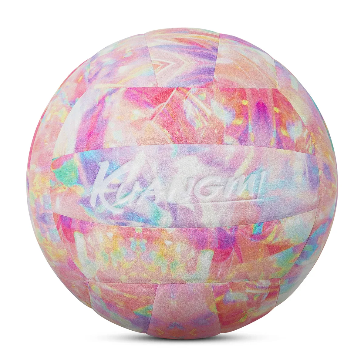 Kuangmi Size 5 Diamond Color Volleyball High Quality Wear-resistant Soft PU Team Training Sports Practice Ball Equipment