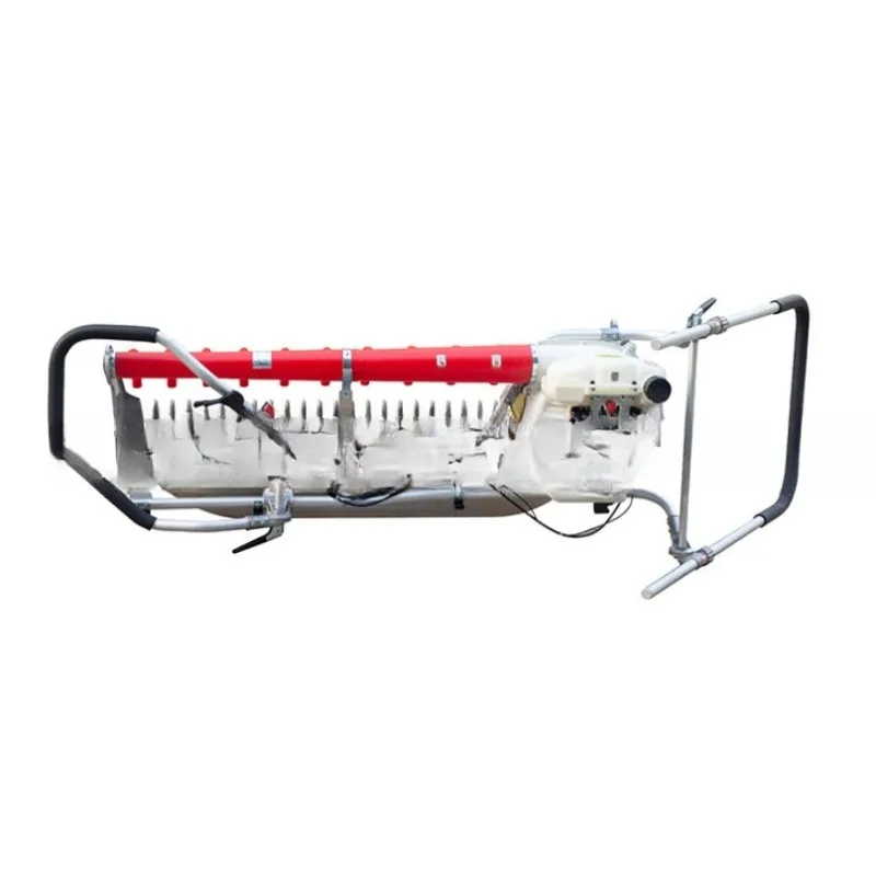

Double tea picker, gasoline engine, curved