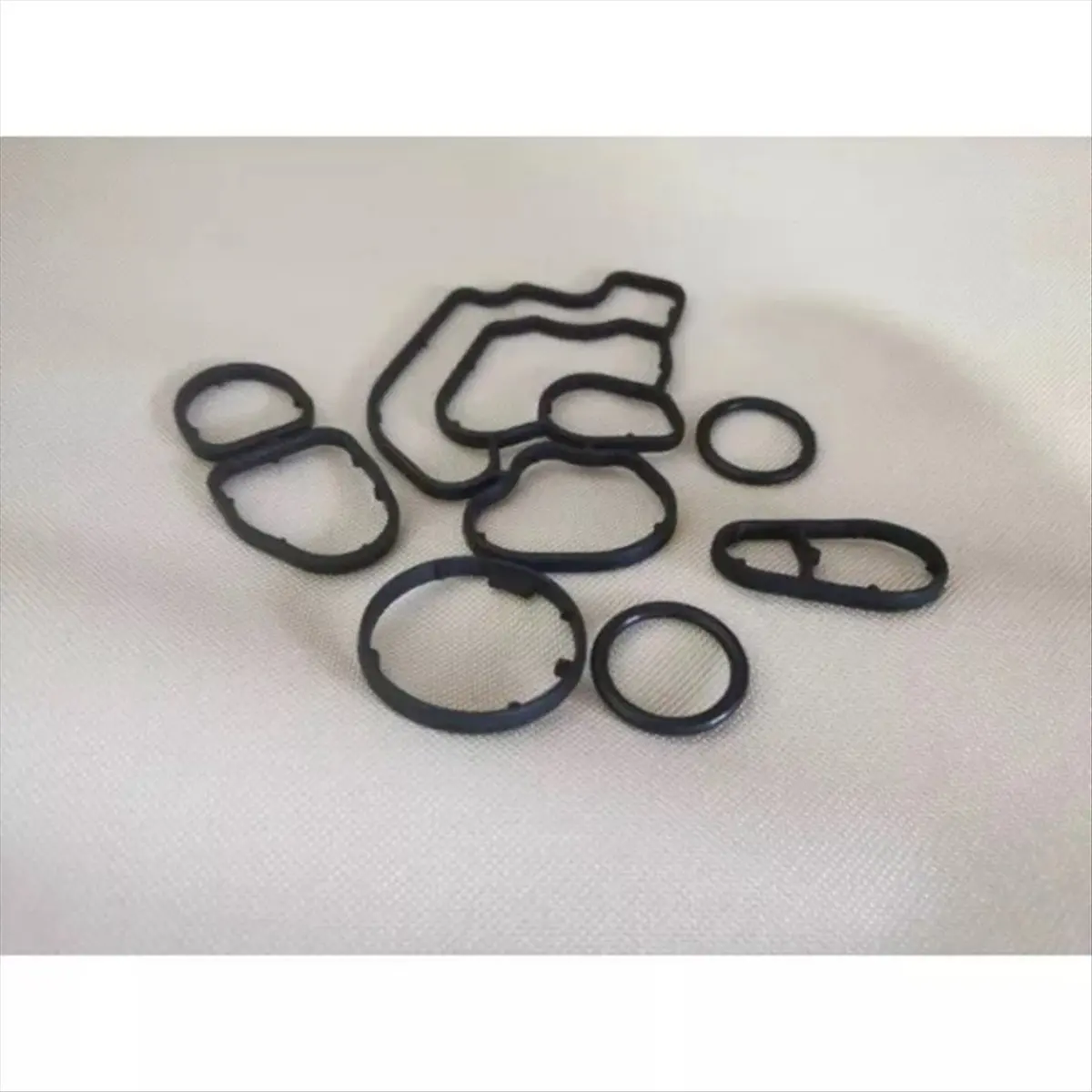#42H (Black)1 set Oil Radiator Gasket Set for Jeep Wrangler JK 2.8L Oil Cooler,Automotive Parts & Accessories