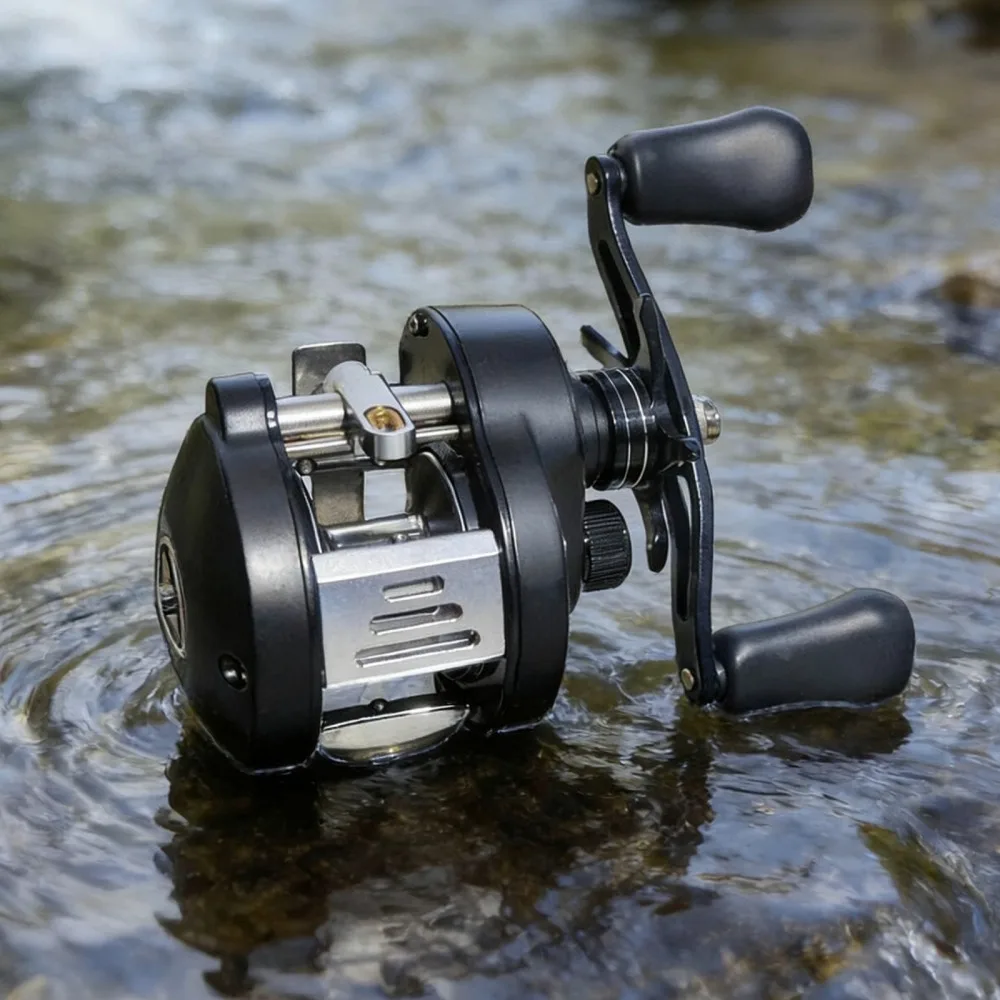 Durable Full Metal Drum Reel 12KG Drag System Anti Tangle Design Saltwater Boat Raft Fishing Gear For Yelong Outdoors