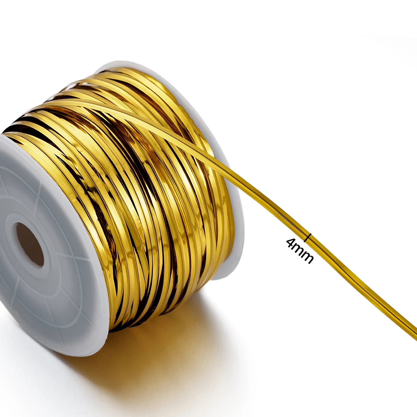 91m/roll Twist Wire Tie Multicolor Gift Packaging Wrap Ribbon Rope Food Bread Bag Sealing Twine for Home Jewelry Cord Supplies