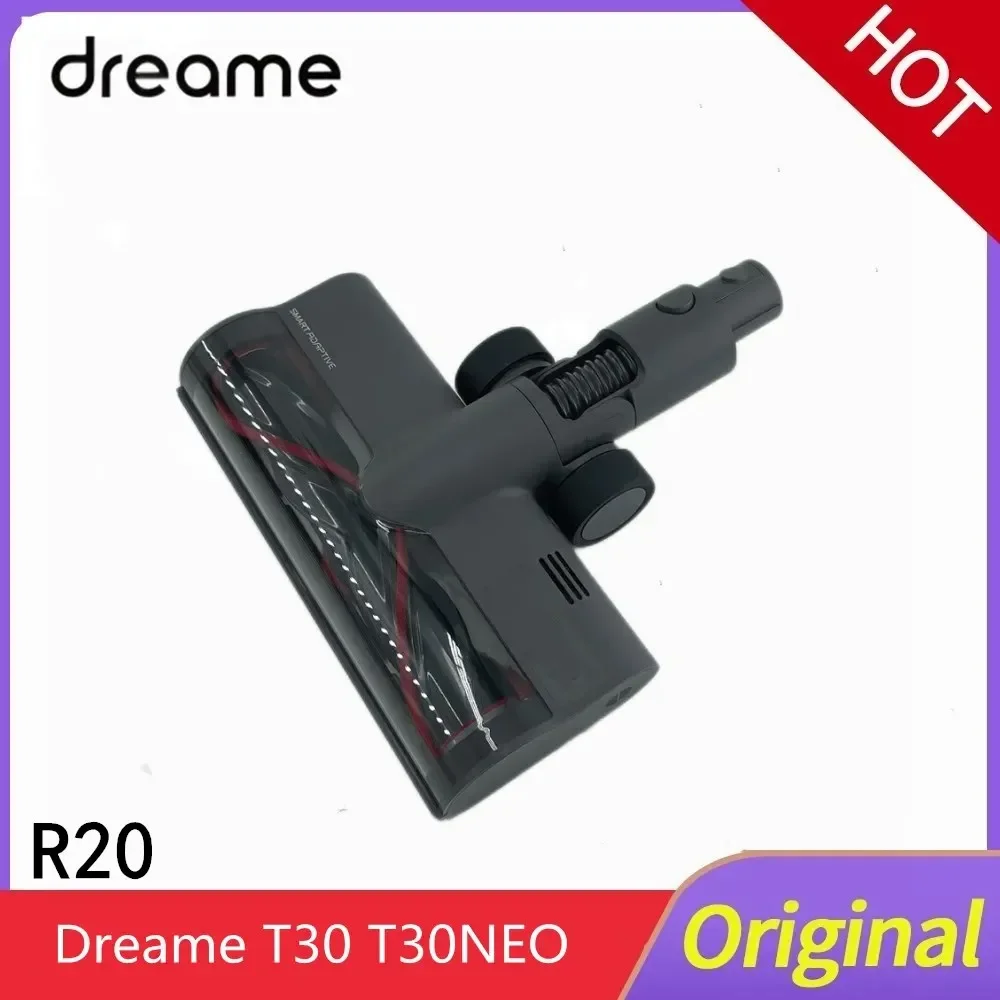 Original Dreame T30 T30NEO R20 Handheld Wireless Vacuum Cleaner Spare Parts Carpet Brush Assembly with Water Tank（Optional）