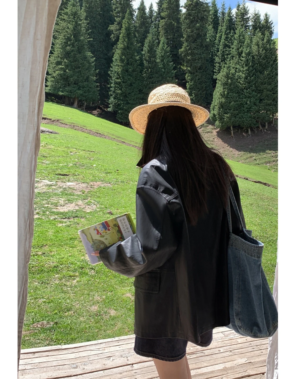 プスメデ ブラ レザー ジャエット レディース ルーズ スリミング デザイン ストリート スレ ロング スベ コート ケッツ付き レギュラーフィット PUレザー