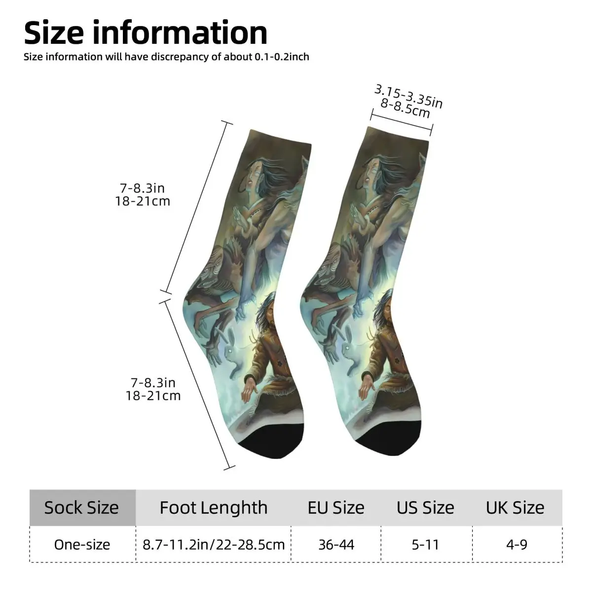 Savages Sock Printed Man Polyester