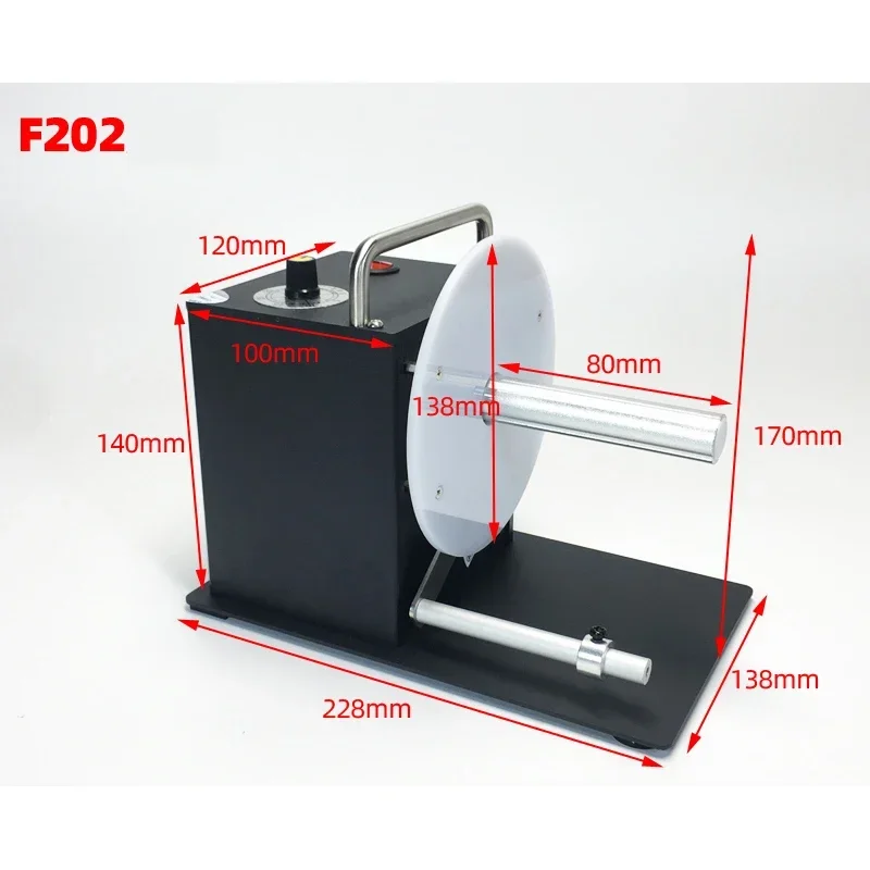 

Hot sales Adjustable Speed Label Rewinder Two-way Automatic Rewinder Self-adhesive Barcode Machine Clothing Tag Reeler