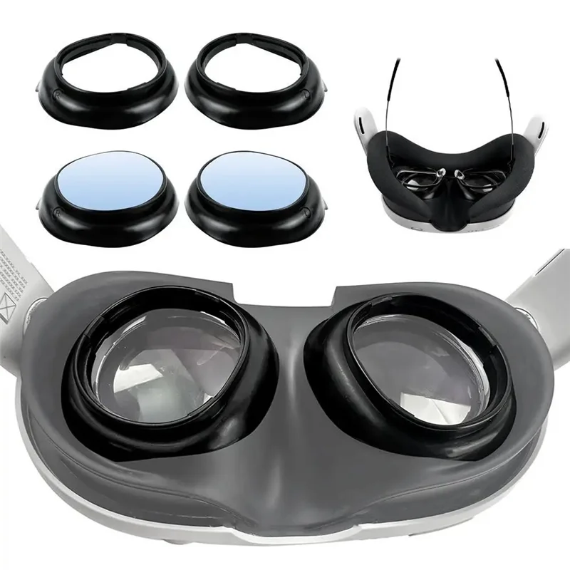 Lens Protective Cover Frame Anti-Blue Lens Mirror Protective Eyewear Frame For Meta Anti-Scratch