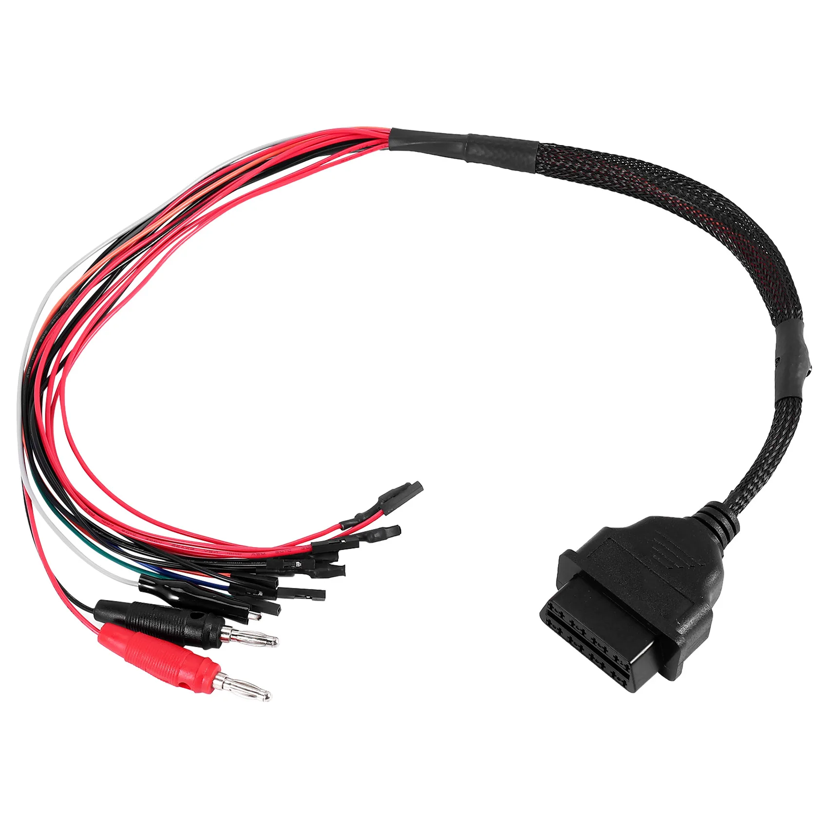 

Автомобильный MPPS V18 Версия V18.12.3.8 Breakout Tricore Cable Программирование ЭБУ Многоразъемный OBD 16-контактный настольный кабель с капитаном