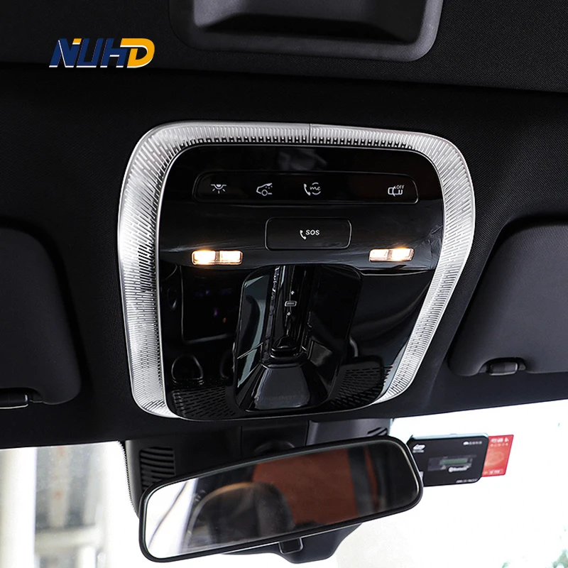 

Car Refitting Reading Light Decorative Frame Cover Trim Stickers For Mercedes-Benz C E Class GLC EQE Auto Interior Accessories