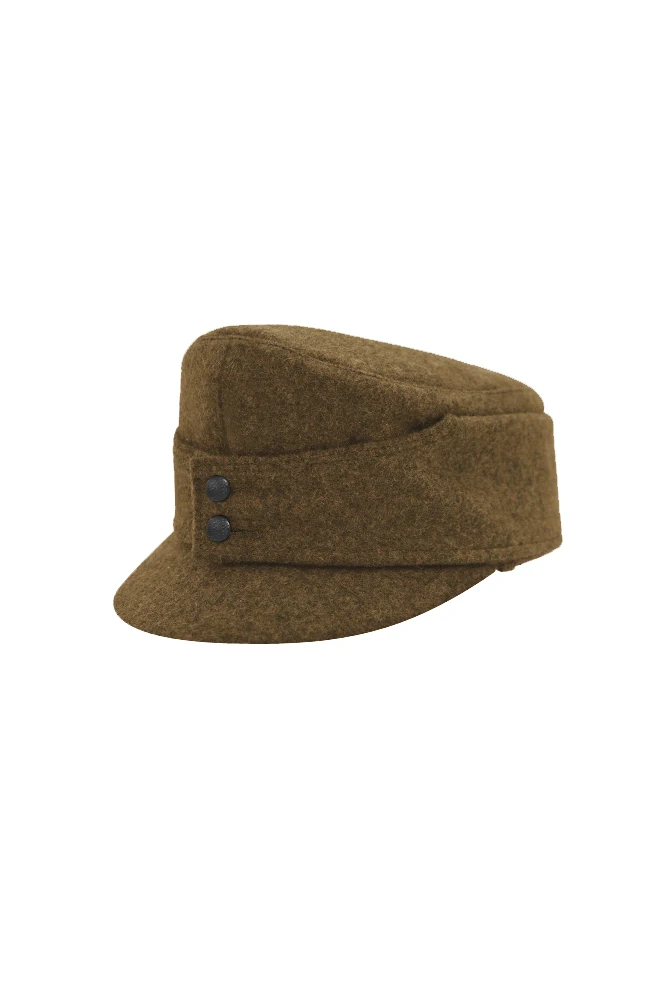 

GHFA-031-EM Elite Gebirgsjager Bergmütze EM Brown Wool field cap