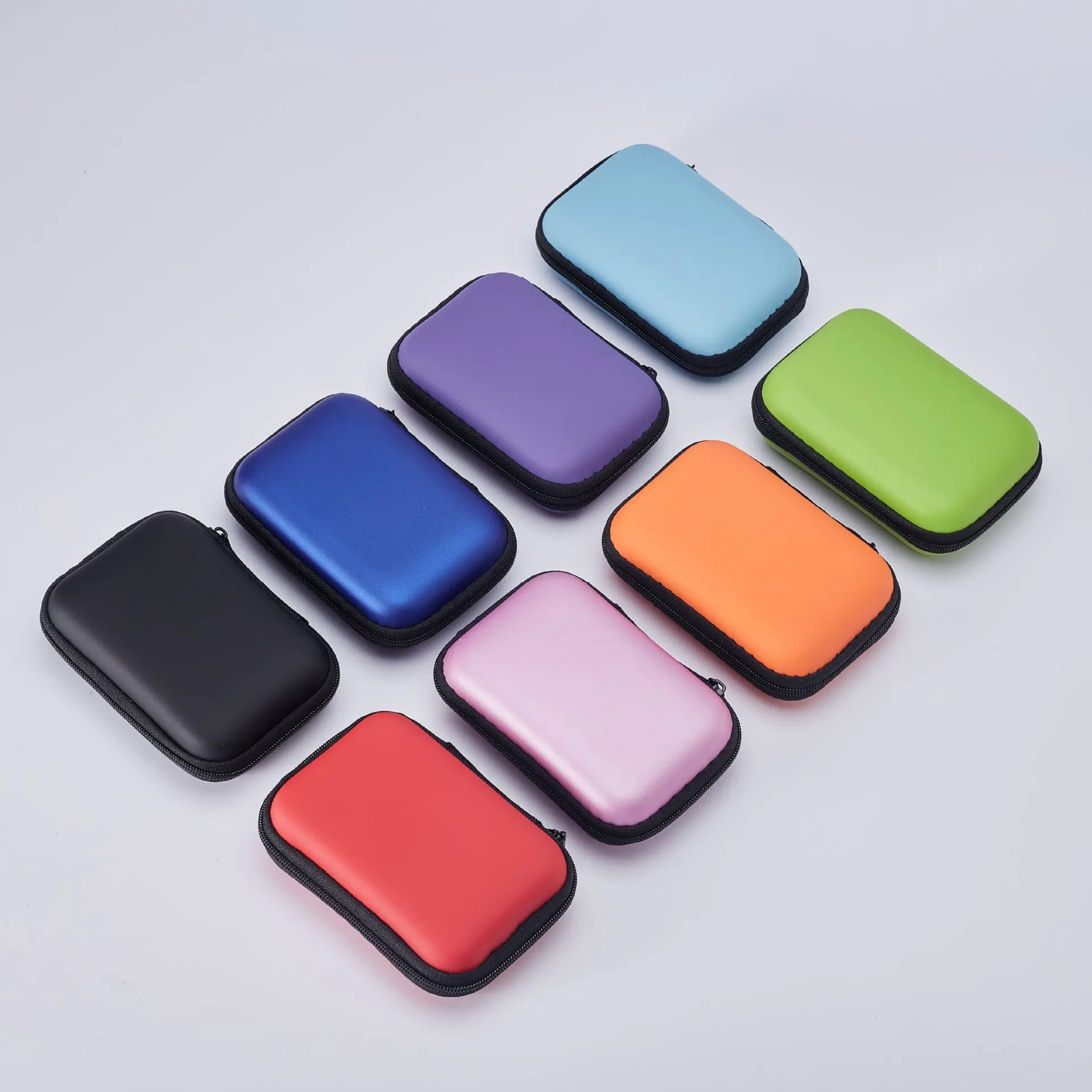 Charging Case For Earphone Package Zipper Bag Portable Travel Cable Organizer Electronics Storage