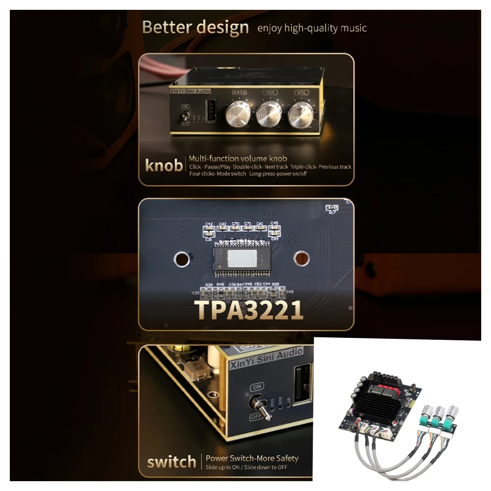 XY-T1002P TPA3221 B…