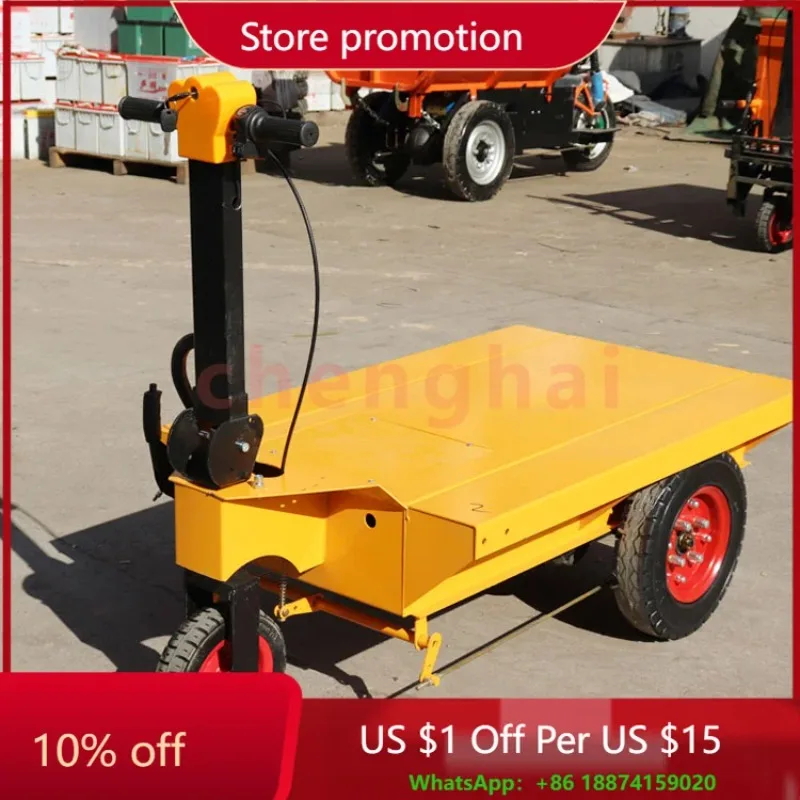 

High-Quality Industrial Electric Three-Wheeled Handcart Easy to Operate, Suitable for Multiple Scenarios