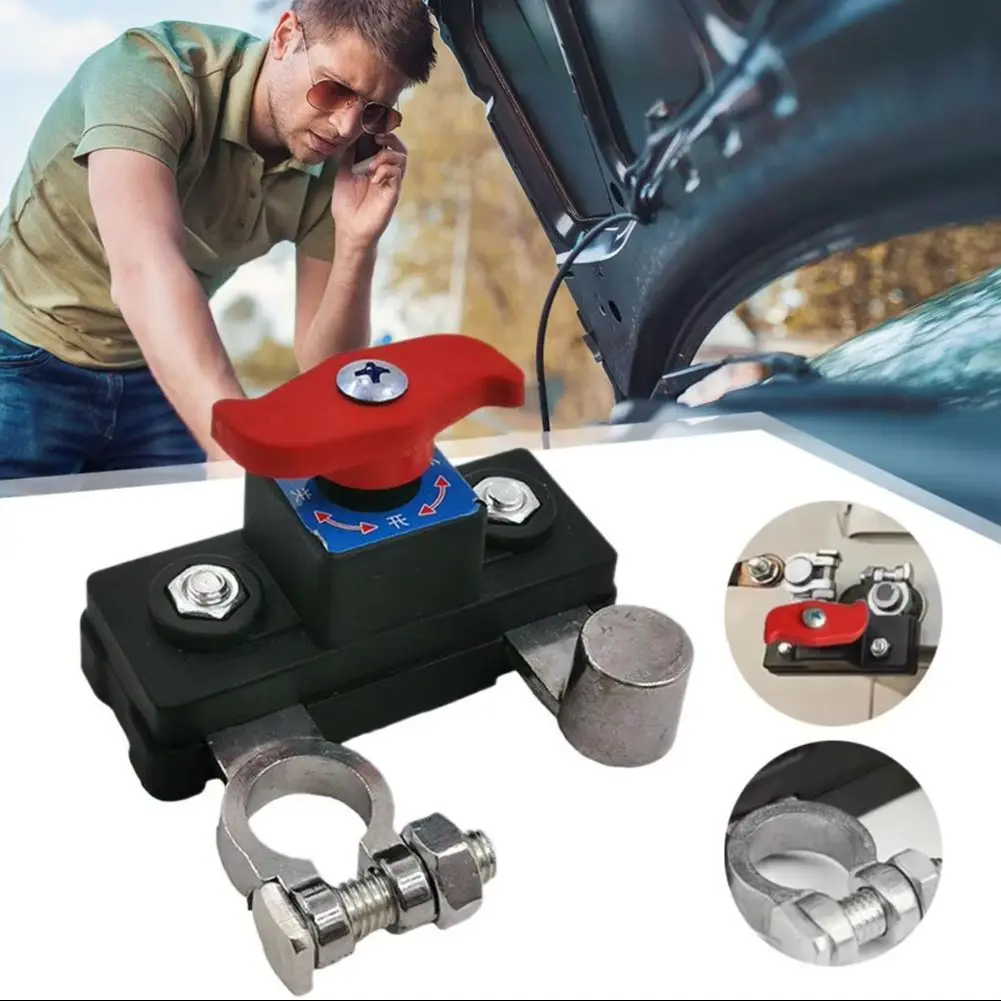 Car Battery Power-off Switch Leak Proof Manual Thickened Battery Pile Head 2025 NEW Car Auto Leakage Protector