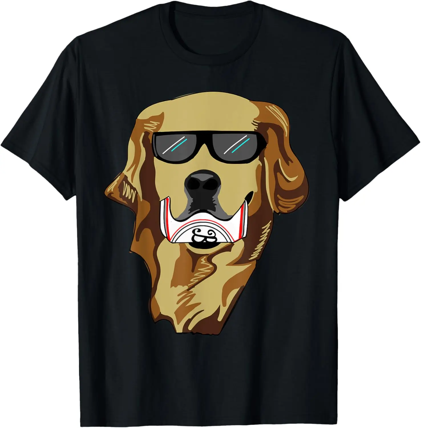 

Funny Golden Retriever Dog with Beer Shirt T-Shirt