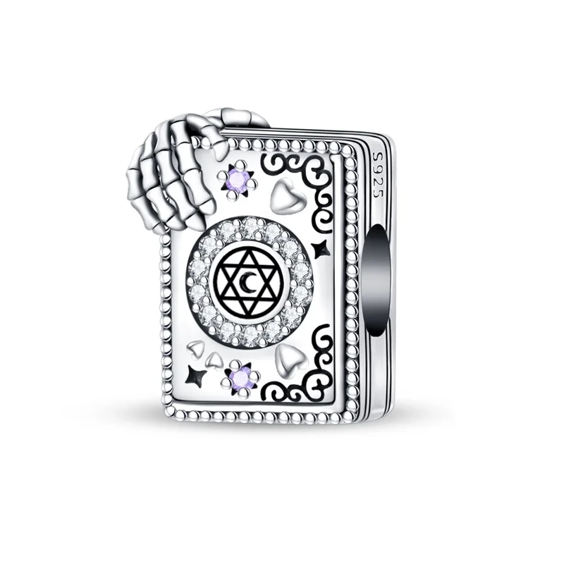 New Arrival 925 Sterling Silver Magic Book Charms Bead Fit Original Bracelet DIY Women Party Jewelry Gift