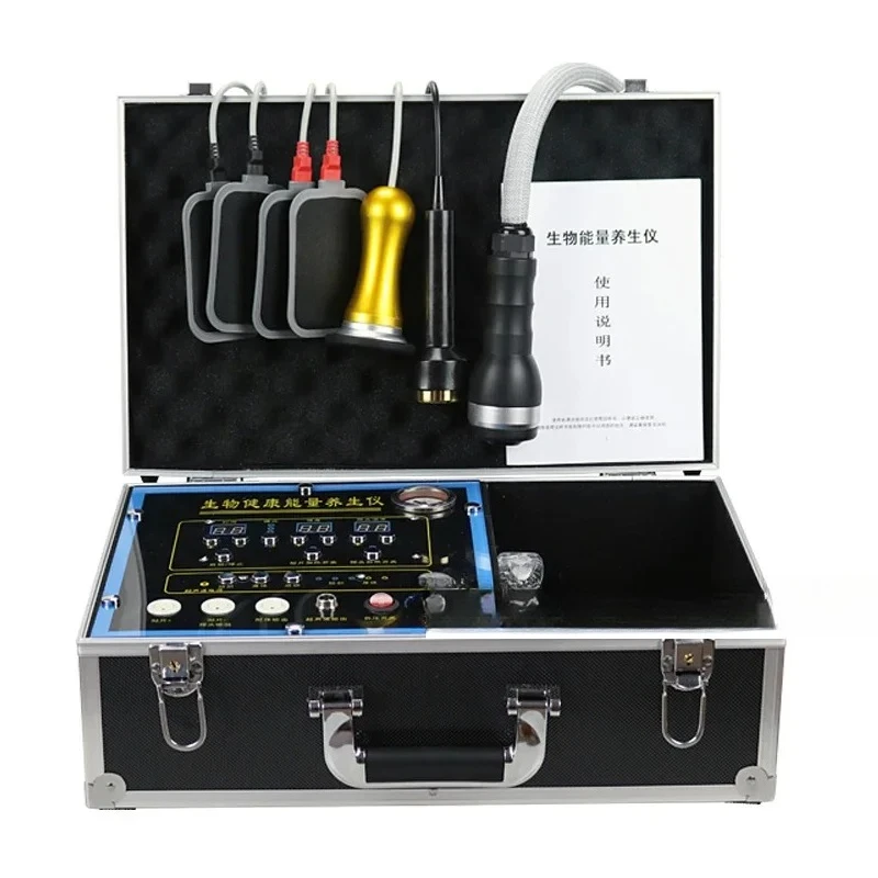 

Многофункциональный биоэлектрический массажер для вакуумной терапии с отрицательным давлением, устройство для очистки меридианов и детоксикации.