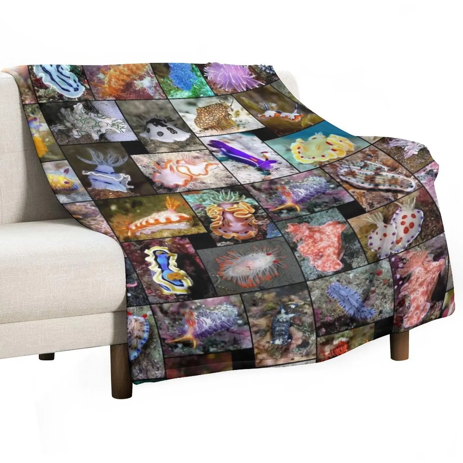 

Sea Slugs Throw Blanket Hair manga Loose Extra Large Throw Blankets