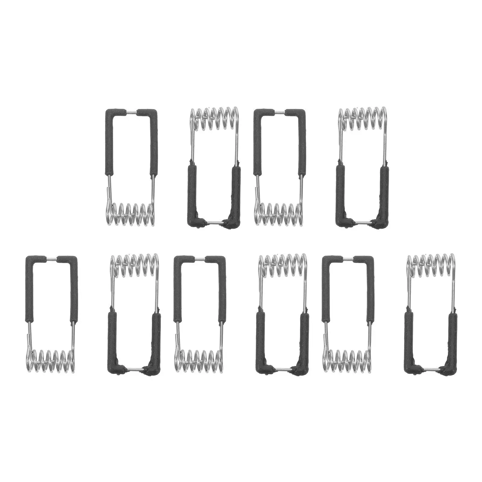 25Pcs LED Downlight Fixture Spring Clip Orange Plastic Metal High Hardness Clamp Recessed Ceiling Light Lighting Accessory
