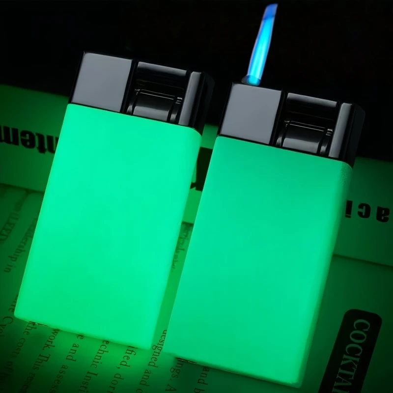 

New Lever Press Ignition Lighter with Straight Forward Windproof and Compact Design, Convenient and Powerful Cigarette Lighter