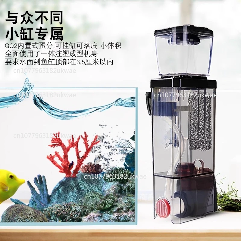 فاصل بيضة BM، فلتر مياه البحر، خزان أسماك صغير مدمج، فاصل خزان مياه البحر QQ #3