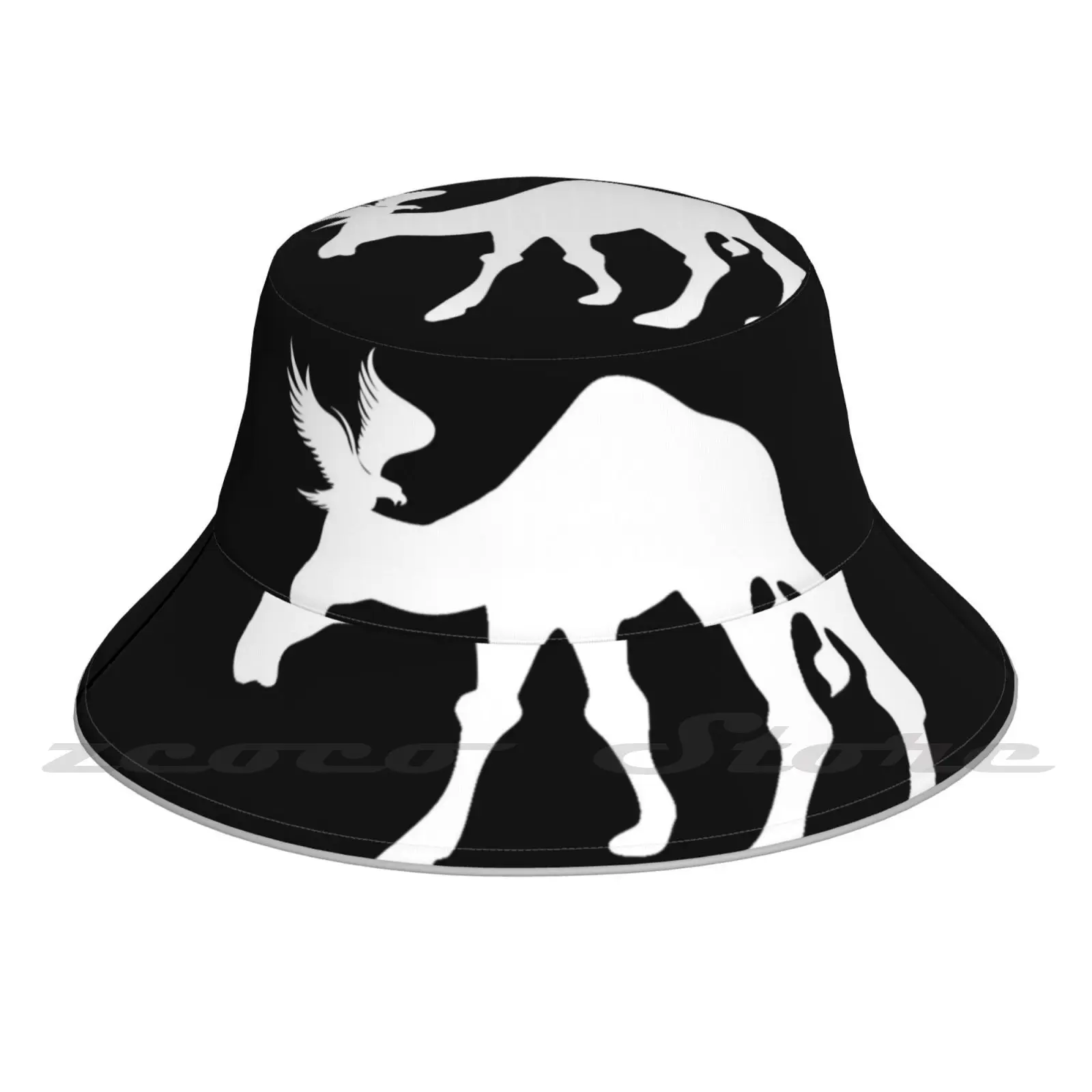 Madness Yellowstone National Park-Dark Cap Diy Light Foldable Sunshade Fashion Fisherman Hat Smyrna Buffalo Smyrnabuffalo