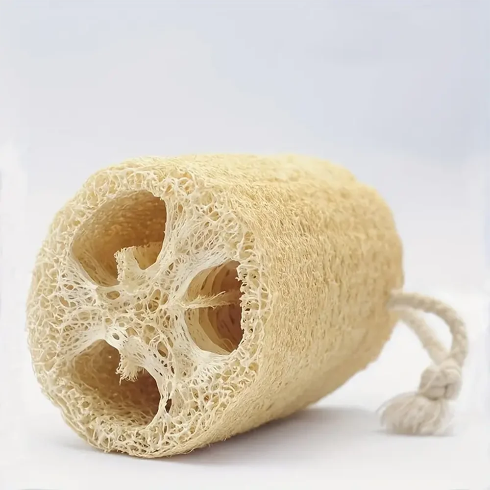 Natural Egyptian Loofah Exfoliating Body Scrubber,  Egyptian Shower Loofah Sponge Body Scrubber for Women and Men for Body