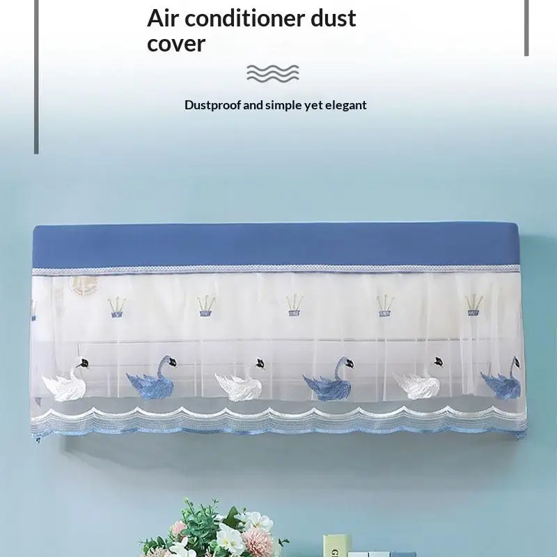 ~1PC Air Conditioner Dust Cover Anti-dust Wall Mounted Protector Washable AC Covers Home Textil Protective Bag