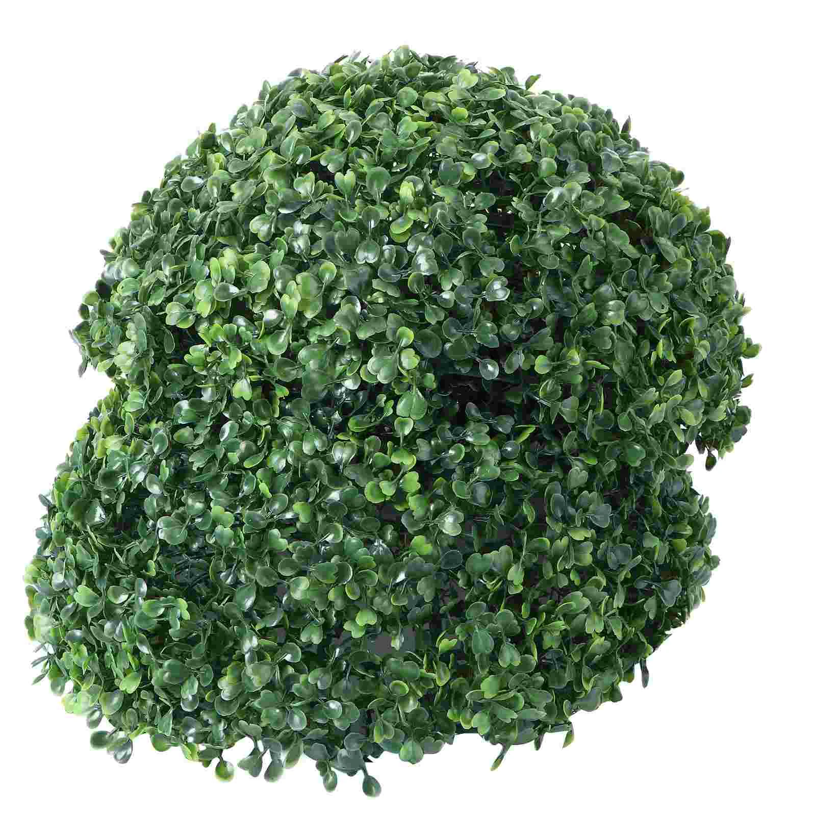 Gesimuleerde Milano Ball Plant Ornament Plafond Kleine Kunstplanten Accessoires Gras Simulatie Plastic Bloem Hangend Kantoor