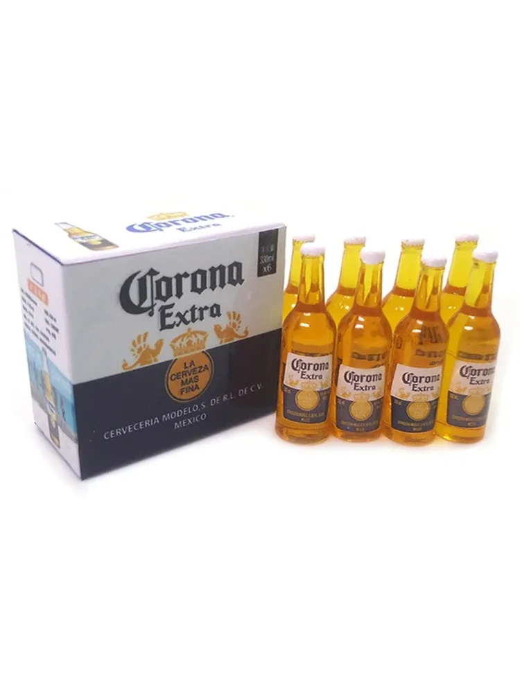 1 مجموعة 1:12 دمية صغيرة البيرة لعبة مجسمة 1/12 بيت الدمية مخزن لتقوم بها بنفسك التظاهر لعب للأطفال الملحقات