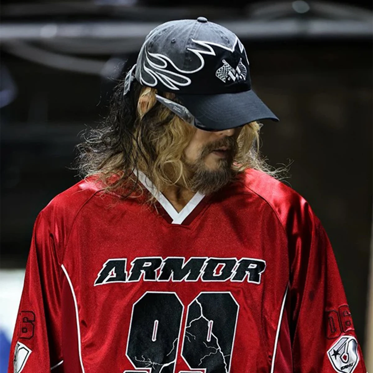 المتخصصة الهيب هوب رسالة لهب العلم قبعات البيسبول جديد للجنسين ظلة الشخصية تنوعا كتلة اللون موضة الرجعية ins بلغت ذروتها قبعات