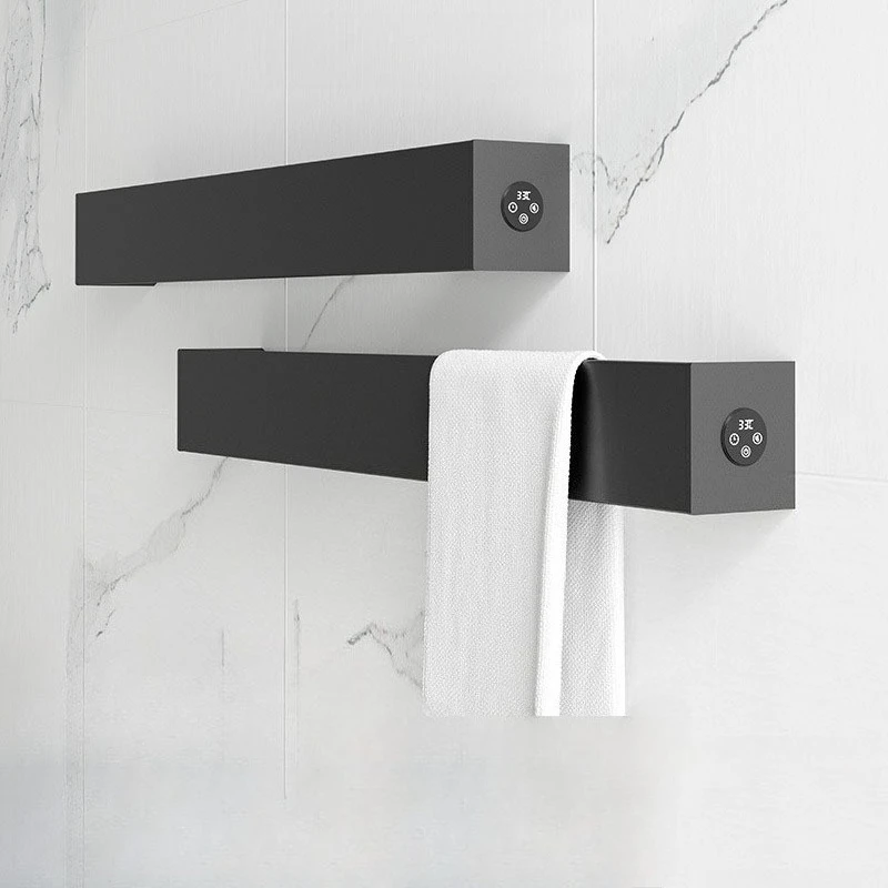Bathroom Electric Towel Rack Constant Temperature Heating Drying Waterproof Storage Towel Racks Toilet Bathroom Accessories