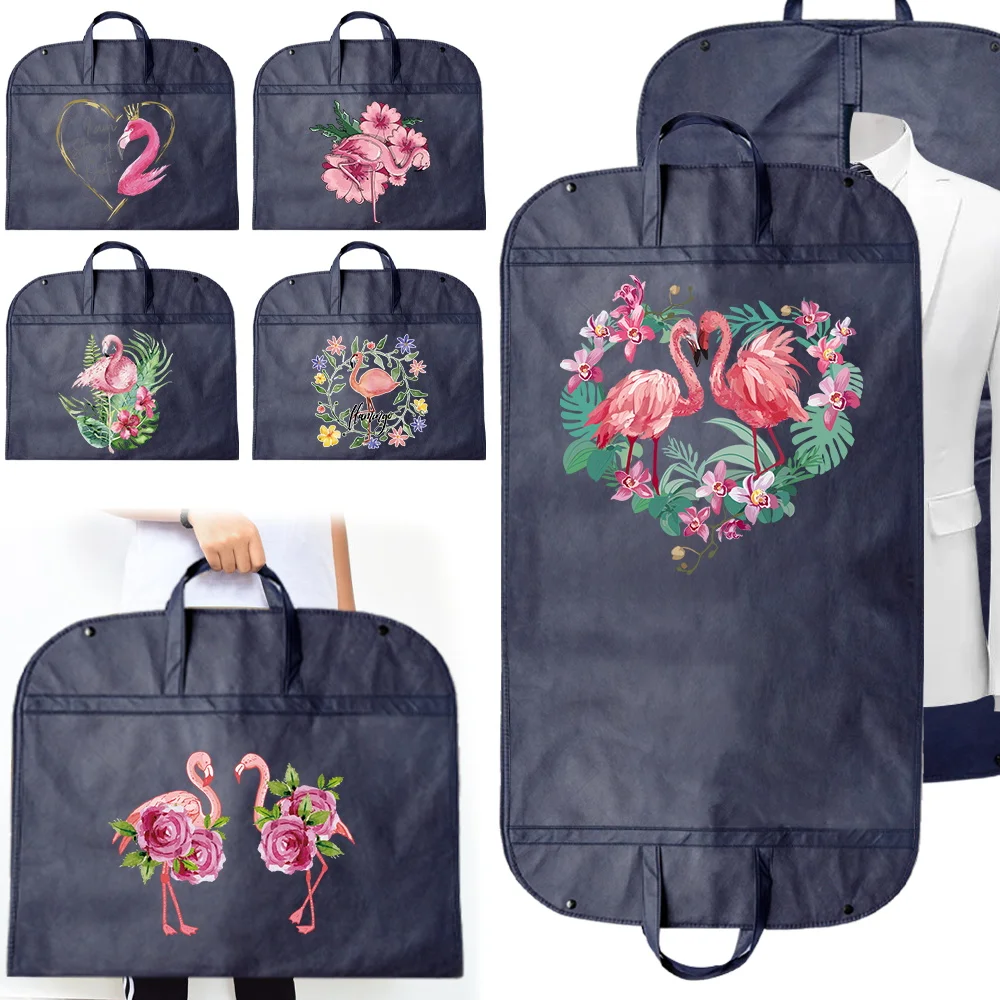 

Flamingo Series Hanging Durable Storage Bag Dust-proof Clothing Bag Fully Enclosed Clothing Bag with Zipper