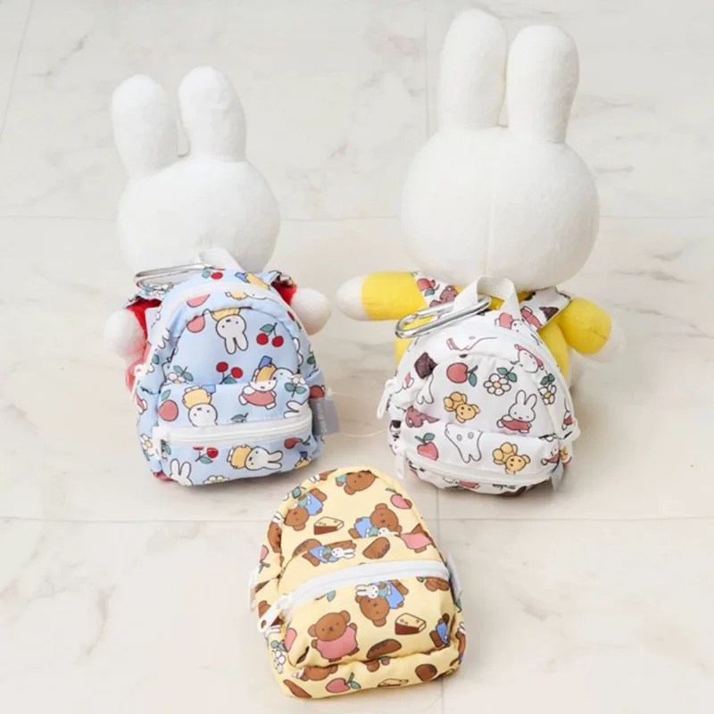 

Kawaii Miffy Series Backpack Modeling Storage Bag Cartoon Pattern Cute Creativity Printing Coin Purse Portable Makeup Bag Gift