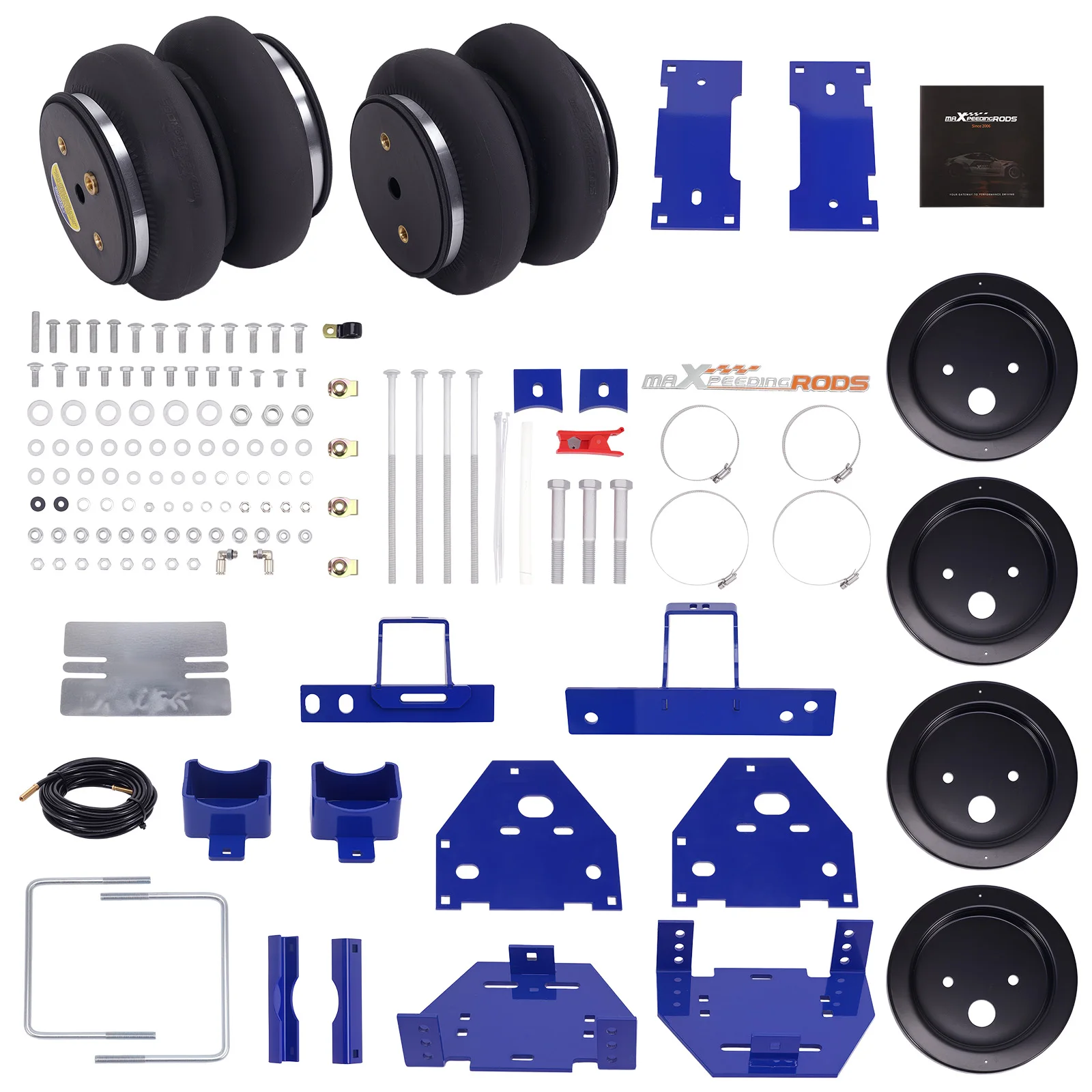 

Rear Air Helper Spring Leveling Kit 7500lbs for Ford F350 4x4 DUALLY 2023-2025