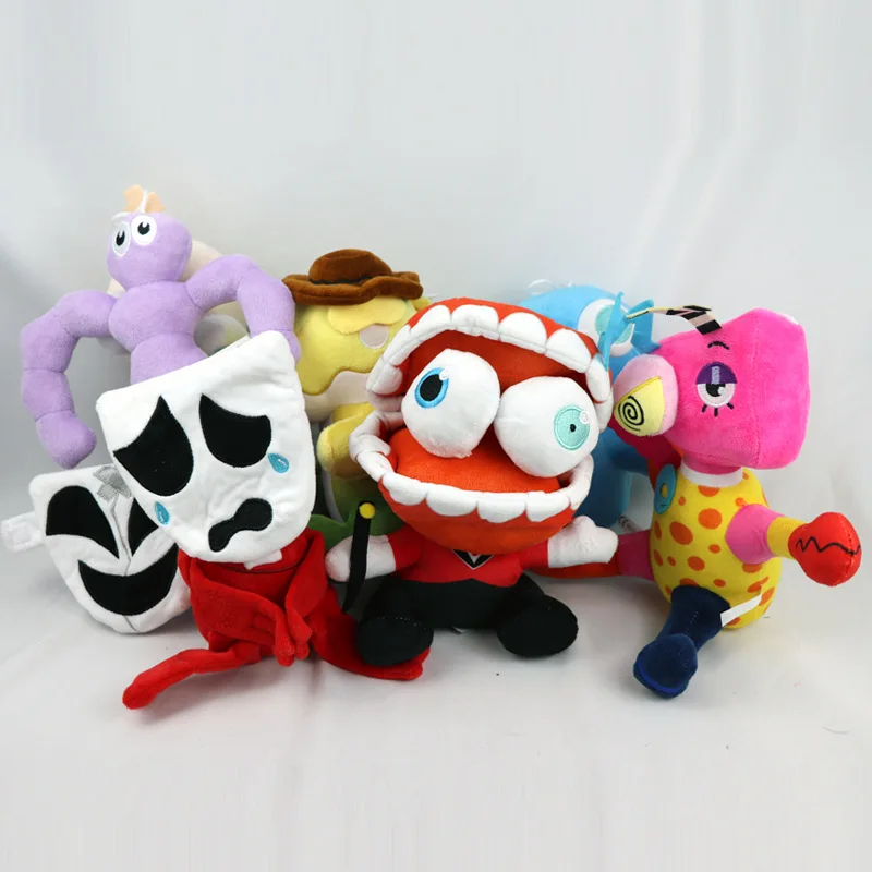 

Digital Circus Q-version Clown Plush Children's Toy