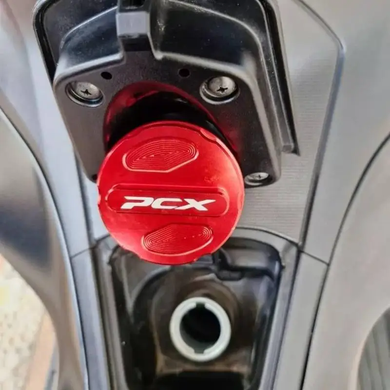 Tool-free Install Motorcycle Fuel Tank Cover Anti-corrosion Petrol Gas Cap for PCX 125 150 160 Motorbike Modification Accessory