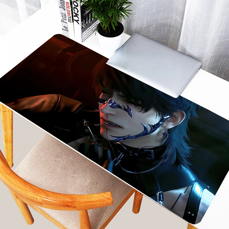 Mouse Pad Office Computer Love And Deepspace Mousepad Laptop Anime Boy Caleb Rubber Keyboard Pad PC Gamer Cabinet Desk Mouse Mat