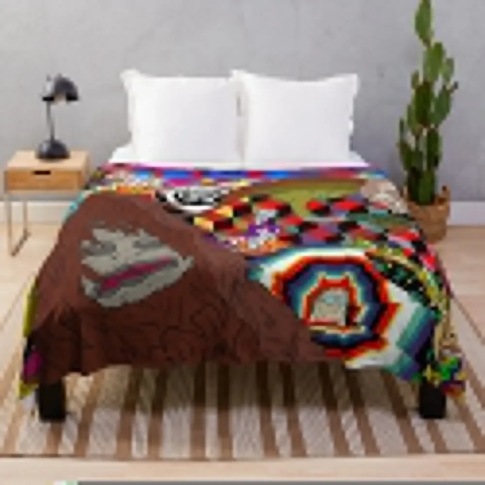 The big lez show wall art Throw Blanket warm winter Thermal Winter beds Blankets