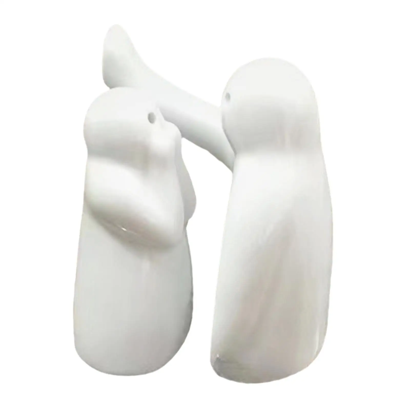 Salt Pepper Shakers Set Hug Couple Design Spice Holder Sugar Dispenser Seasoning Bottles Ornament Ceramic Seasoning Jars Novelty