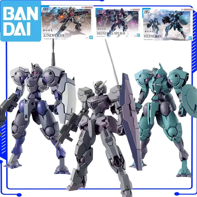 

Bandai Genuine Original HG GUNDAM Action Anime Figure HEINDREE STURM Model Kit for Boys Girls Kids Gift Collectible Model
