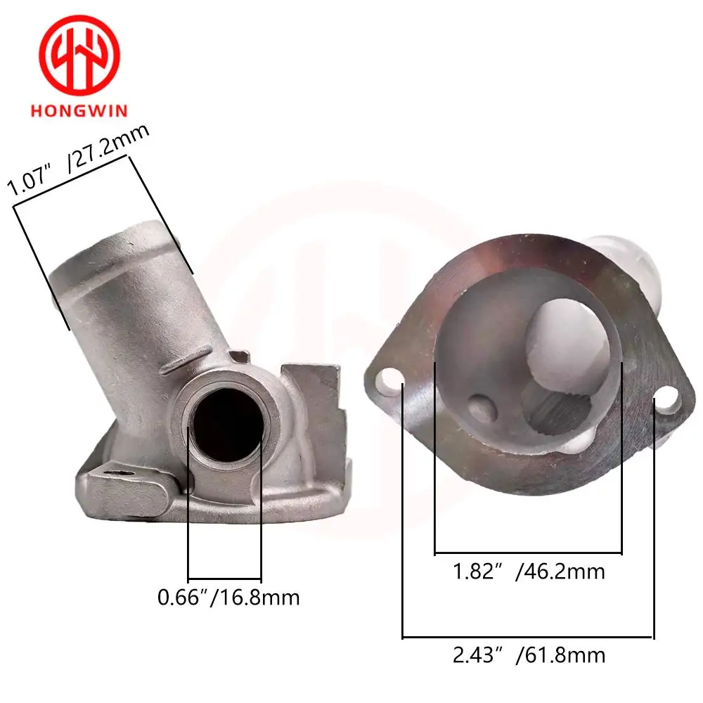 Fits Honda Accord Odyssey Acura CL 1995-2002 2.2 2.3L Engine Coolant Thermostat Housing Cover 19311-P0A-010 19311P0A010 902-5017