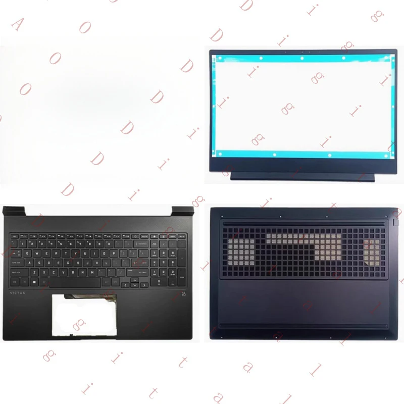 Carcasa Trasera LCD/Marco/Reposamanos/Carcasa D para HP 9 10 Victus 16-R 16-S TPN-C169 C170