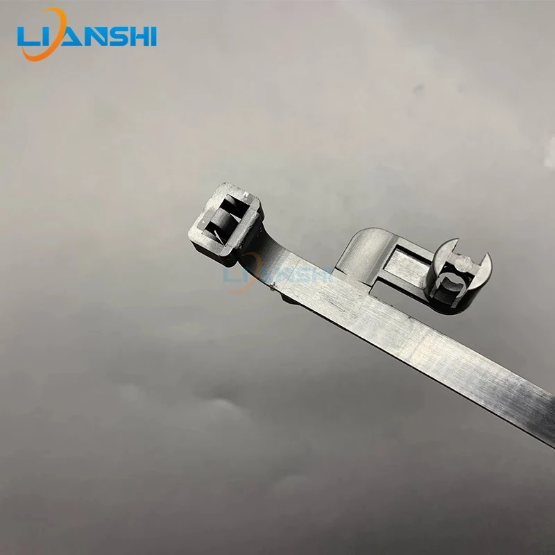 Automobile fixed head cable tie pin, nylon cable tie, auto repair forklift special binding wire 8*160